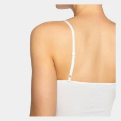 Bamboo Basics 2 pak bambus tank top med tynde stropper til damer fra*Dame Toppe|Undertrøjer