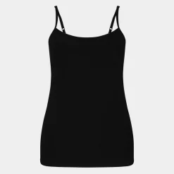 Bamboo Basics 2 pak bambus tank top med tynde stropper til damer fra*Dame Toppe|Undertrøjer