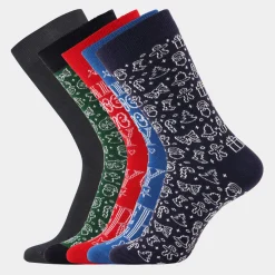 Lindbergh 5 par bambus strømper - etegninger* Strømper