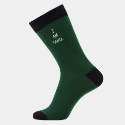 Lindbergh 5 par bambus strømper - ebroderi* Strømper