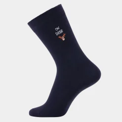 Lindbergh 5 par bambus strømper - ebroderi* Strømper