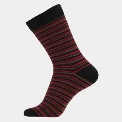 Lindbergh 5 par bambus strømper - multi stribe mix* Strømper