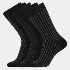 Lindbergh 5 par bambus strømper - tern* Strømper