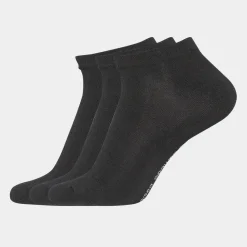 Bamboo Basics 3 par e bambus ankelsokker til dame og herre fra Bamboo Basic*Dame Strømper|Footies