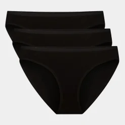 Bamboo Basics 3 par sorte bambus tai trusser til dame fra Bamboo Basic*Dame Trusser