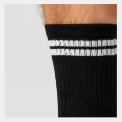 Copenhagen Bamboo 3 par e bambus tennissokker med hvide striber*Børn Strømper|Tennissokker