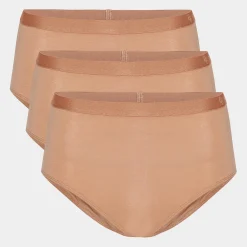 Copenhagen Bamboo 3 par tan bambus maxi trusser fra*Dame Trusser
