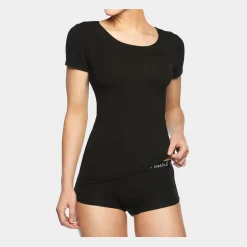 Bamboo Basics 2 stk bambus T-shirt med rund hals til dame fra Bamboo Basic*Dame T-Shirts