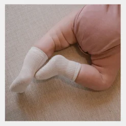 Bamboo Basics Baby bambussokker med panda fra*Børn Babysokker