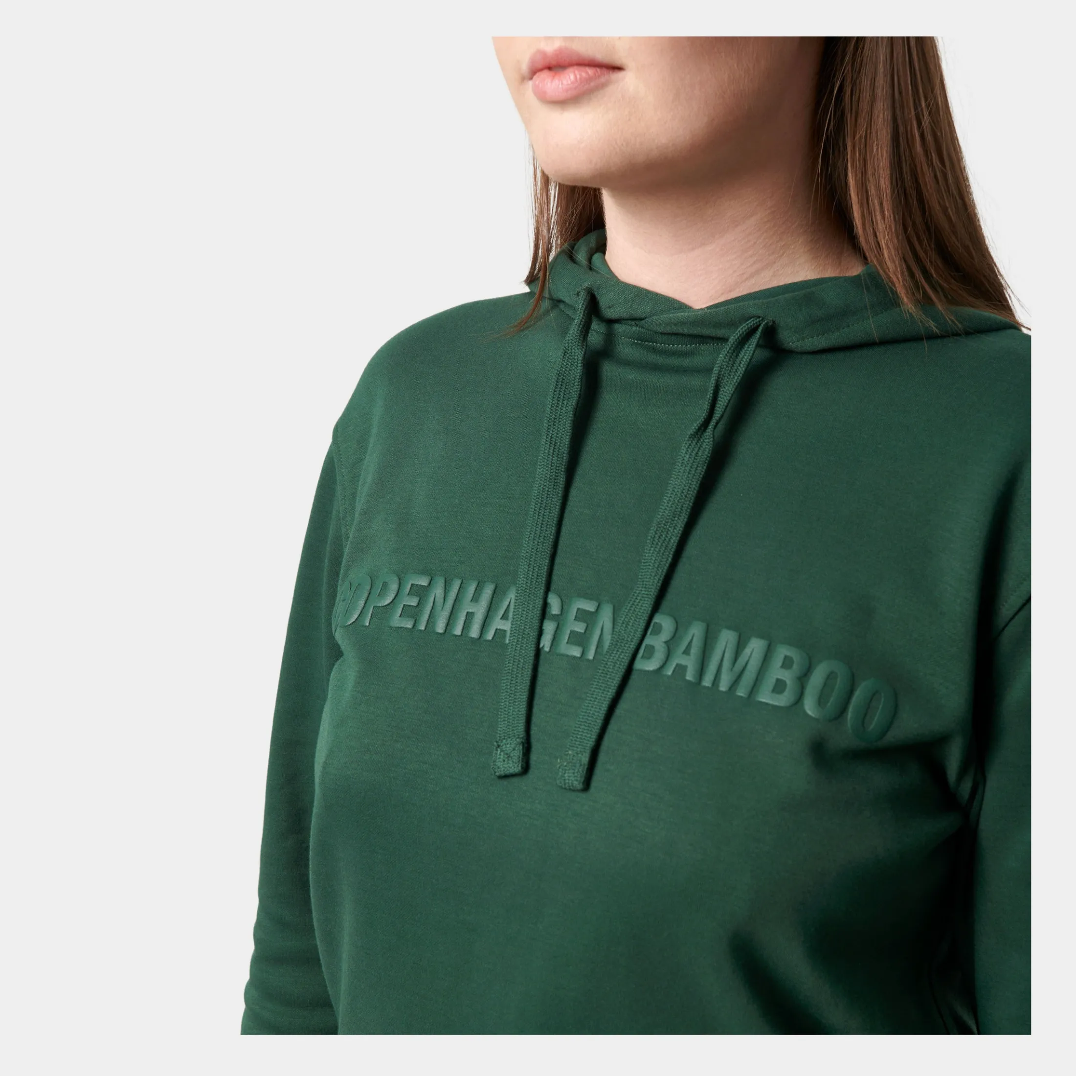 Copenhagen Bamboo Bambus hoodie joggingsæt i med logo til damer fra*Dame Joggingsæt