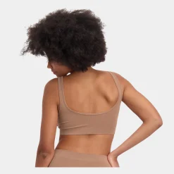 Bamboo Basics Bambus polstret BH uden bøjle i tan til dame fra Bamboo Basic*Dame Bh'Er Uden Bøjle