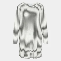 CCDK Bea bambus natkjole med grå striber fra*Dame Natkjoler