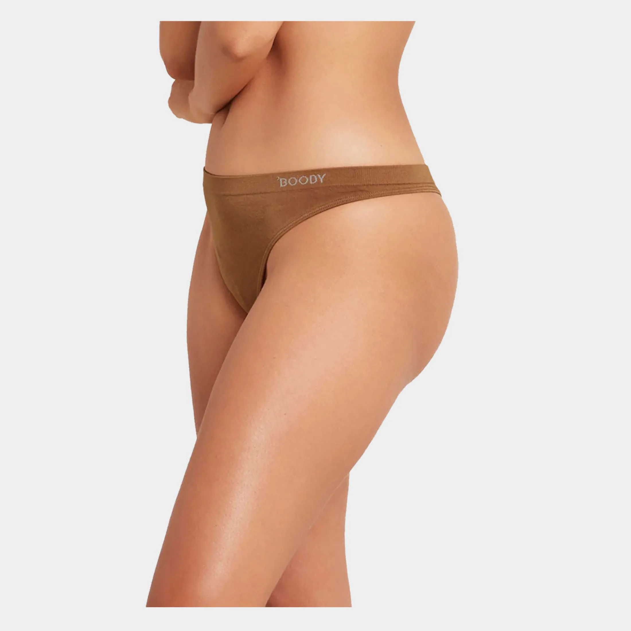 Boody Behagelig g-streng trusse i bambus i farven tan fra*Dame Trusser