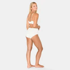 CCDK Hvid bh top i bambus med tynd strop*Dame Toppe|Undertrøjer