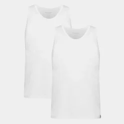 Copenhagen Bamboo e bambus tank tops - 2 pak* Nat T-Shirts|Undertrøjer