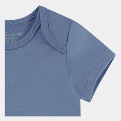 Bamboo Basics Kortærmet bambus body - , grøn, beige - fra*Børn Bodyer