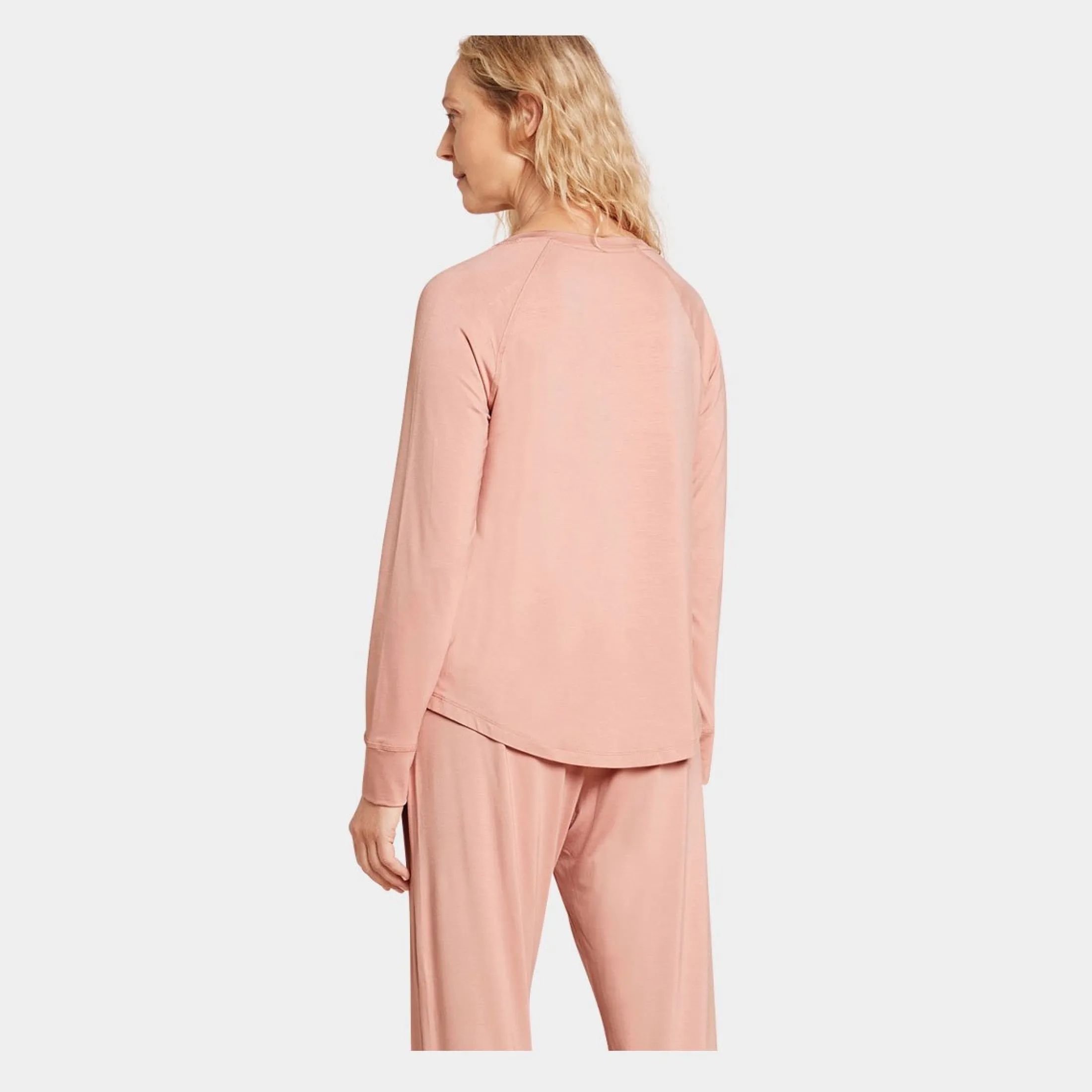 Boody bambus lounge T-shirt med raglanærmer til dame fra*Dame Nattoppe Og -Skjorter|Langærmet T-Shirts