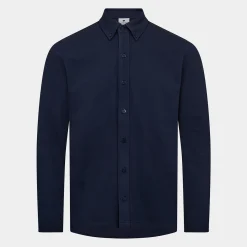 JBS of Denmark Mørkeblå skjorte i bambus* T-Shirts