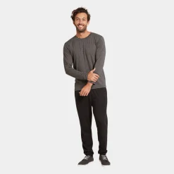 Boody langærmet crew neck bambus T-shirt* Langærmet T-Shirts