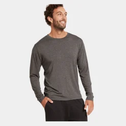 Boody langærmet crew neck bambus T-shirt* Langærmet T-Shirts