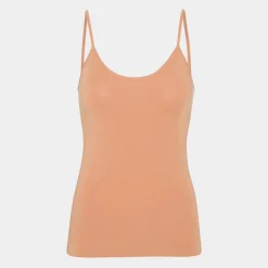 Boody Pale bambus top med tynde stropper til dame fra*Dame Toppe|Undertrøjer