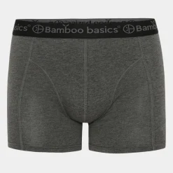 Bamboo Basics Rico bambus underbukser - og mørkegrå 3 pak* Underbukser