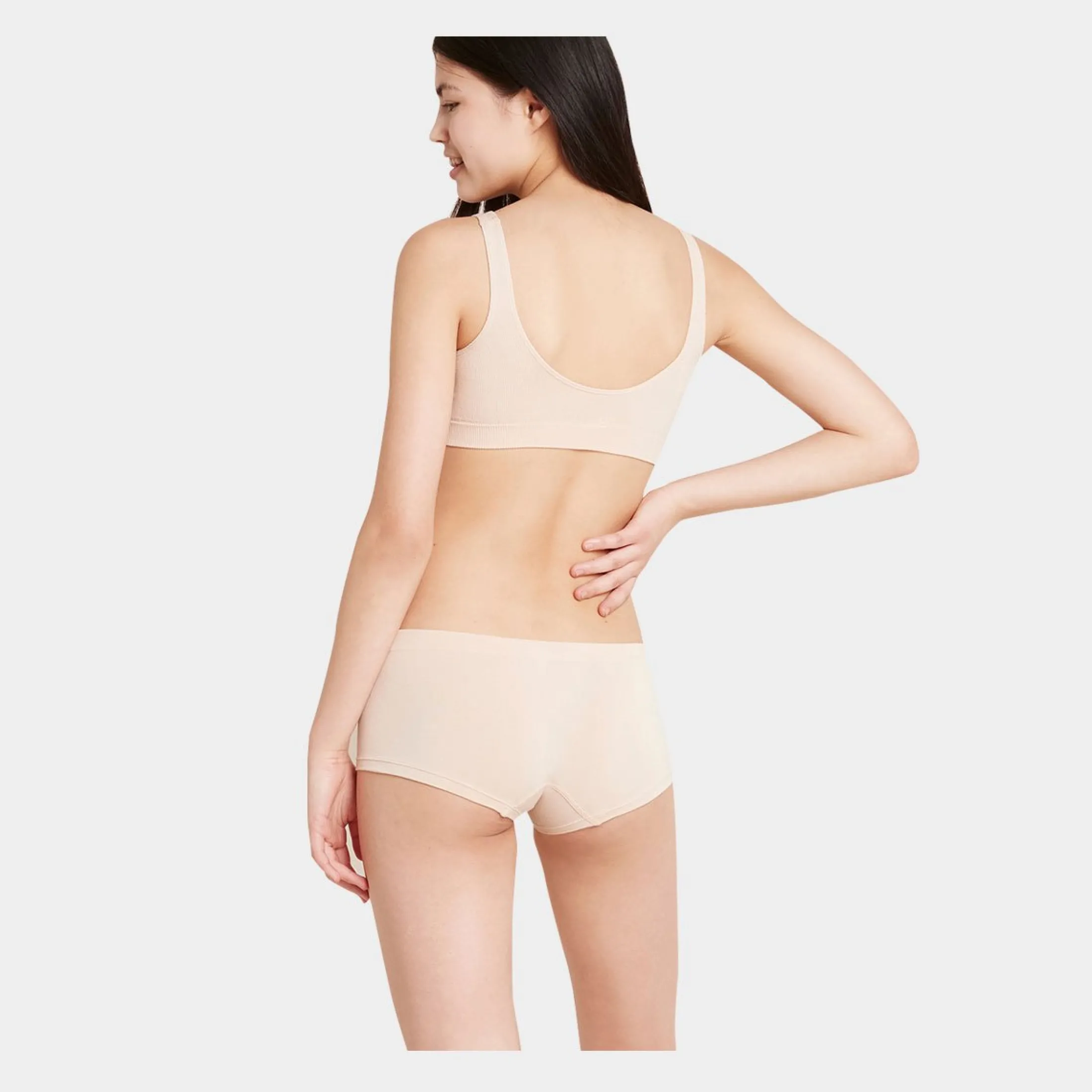 Boody Rose bambus hotpants til dame i åndbar og høj kvalitet fra*Dame Trusser