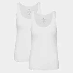 JBS of Denmark Skønne e bambus top med brede stropper til dame fra*Dame Toppe|Undertrøjer