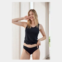 JBS of Denmark bambus tank top med feminine detaljer*Dame Toppe|Undertrøjer