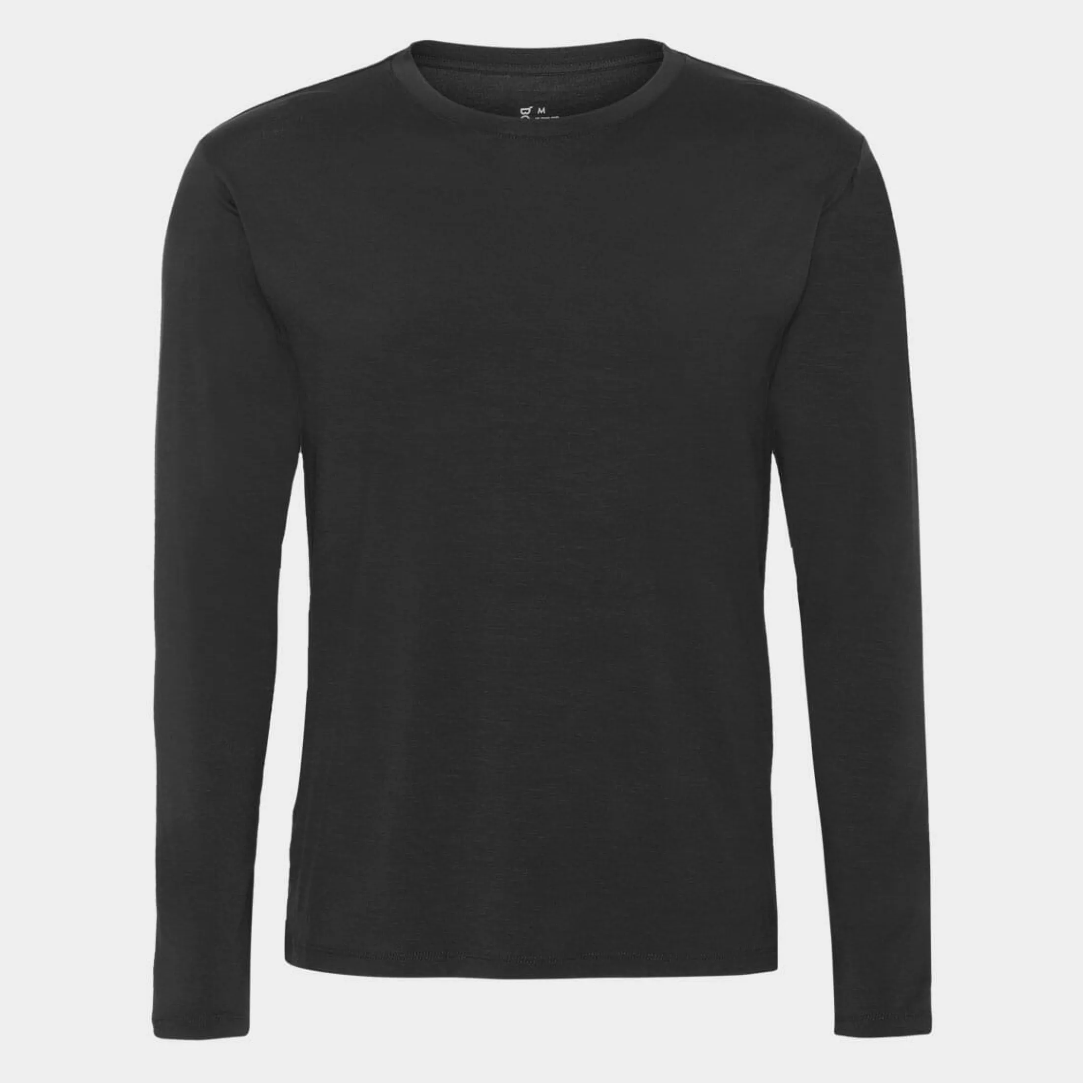 Boody langærmet crew neck bambus T-shirt* Langærmet T-Shirts