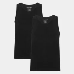 Copenhagen Bamboo e bambus tank tops - 2 pak* Nat T-Shirts|Undertrøjer