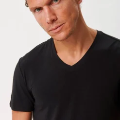 Copenhagen Bamboo e slim fit v-hals bambus T-shirts - 2 pak* Undertrøjer|T-Shirts