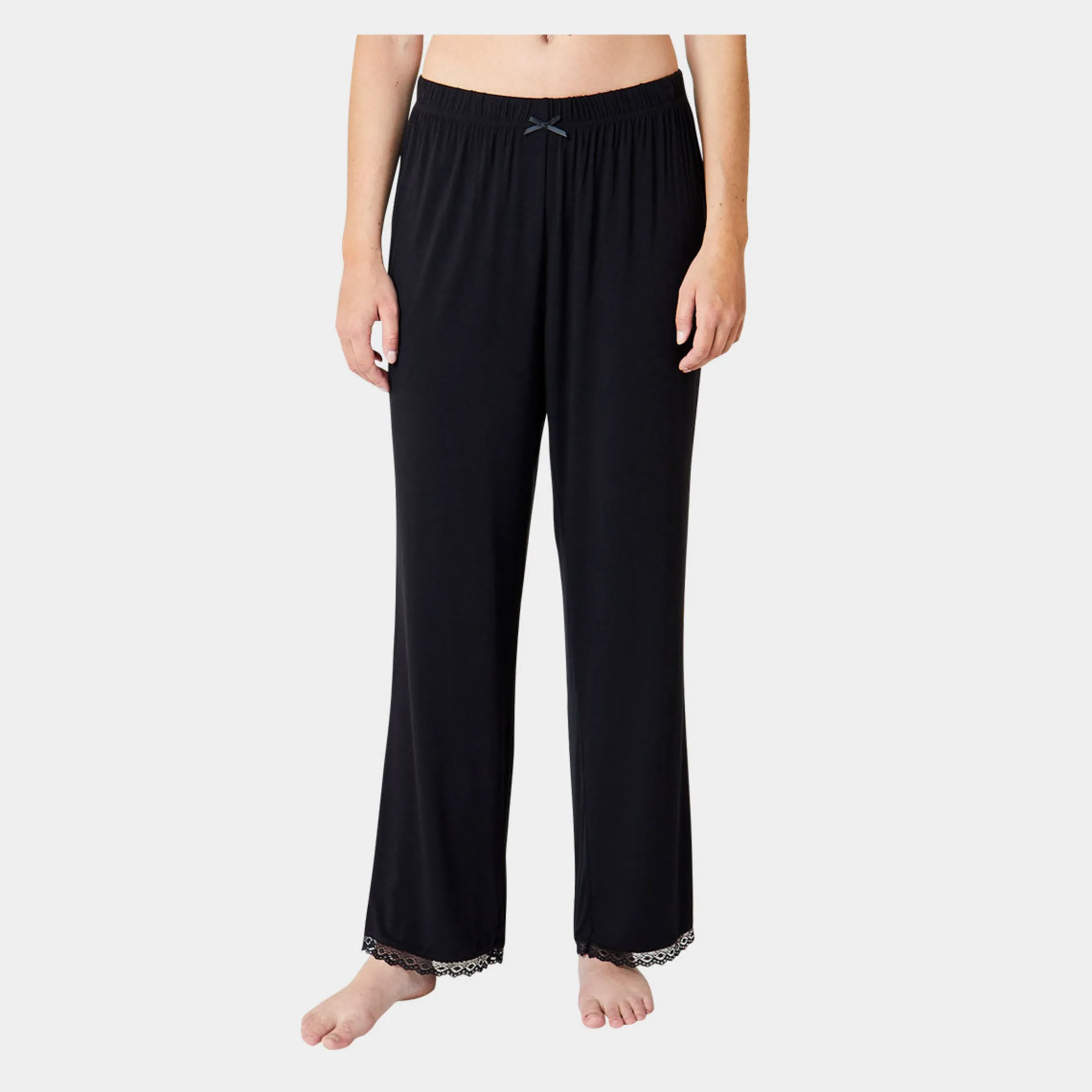 CCDK Superbløde e bambus natbukser med blondekant fra*Dame Natbukser Og -Shorts