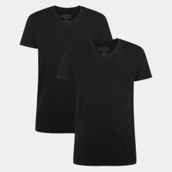 Bamboo Basics Velo bambus v-hals T-shirt - 2 pak* T-Shirts